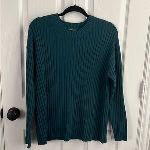 JESSICA SIMPSON Teal Long Sleeve Sweater